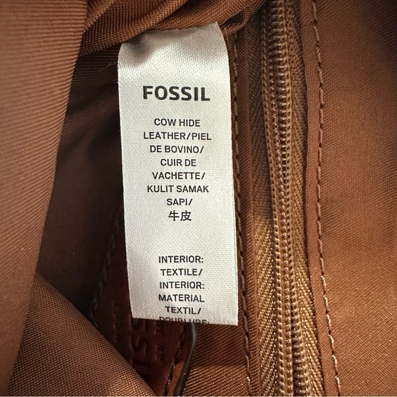 FOSSIL WILLOW LEATHER CROSSBODY BAG - Picture 15 of 16